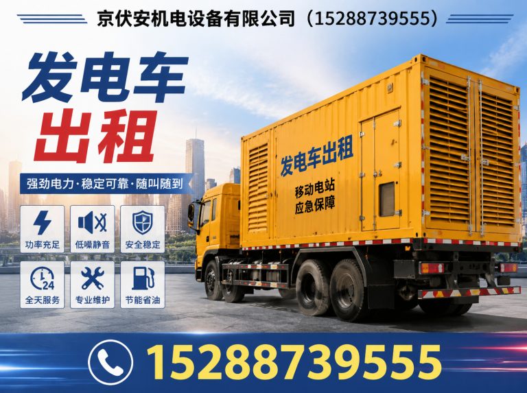 资阳发电车租赁展示图